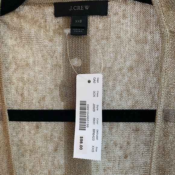 J Crew Linen wrapped cardigan sweater - Picture 5 of 5